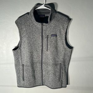 Patagonia Better Sweater Vest Men’s size Large Stonewash Grey